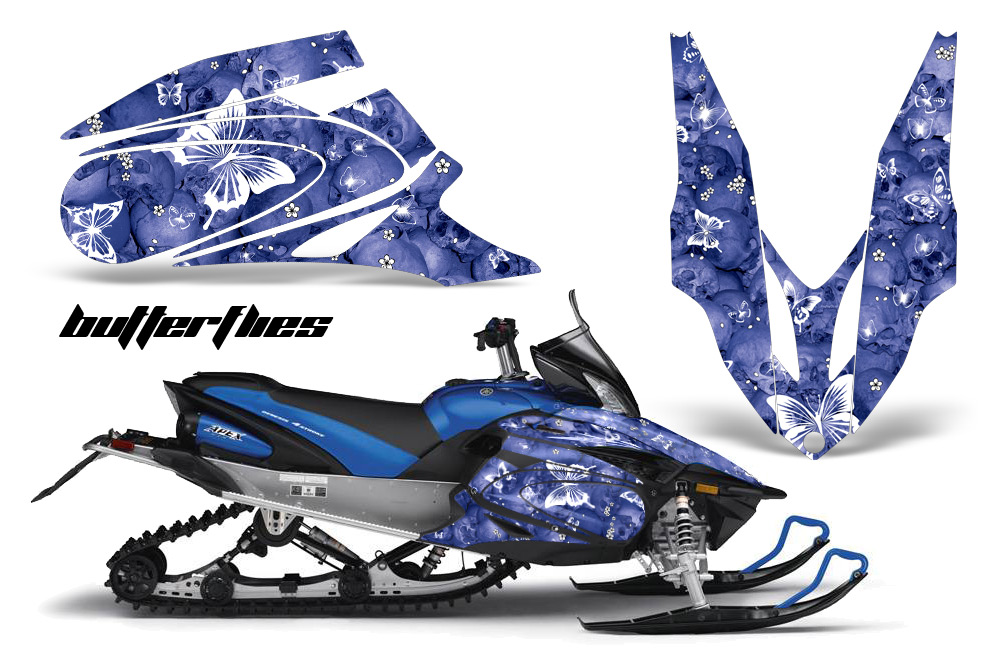 Yamaha Apex 06-11 Wrap Graphics Kit Decal BF WU